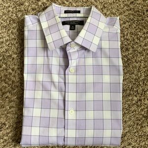 Banana Republic Camden Non-Iron Purple medium